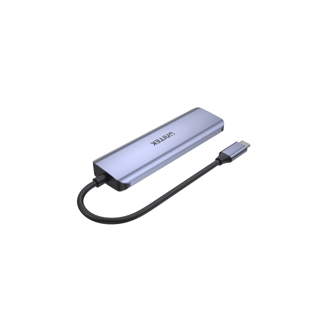 موزع Unitek H1107Q uHUB Q4 Next 4 في 1 USB-C موزع Unitek H1107Q uHUB Q4 Next 4 في 1 USB-C